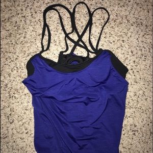 Athleta tank with built in bra